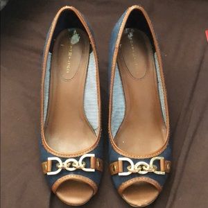 Tommy Hilfiger denim wedges.